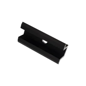 Zwarte middenklem 30mm zonnepanelen
