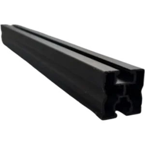 Zwart H-profiel zonnepaneelmontage