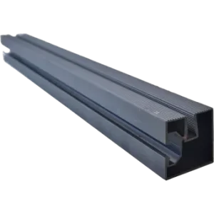 L-profiel Zwart – Esthetische hoekverbinding